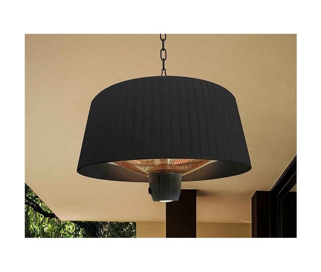 Estufa Para Colgar Acrilico Serie Heat I Negro