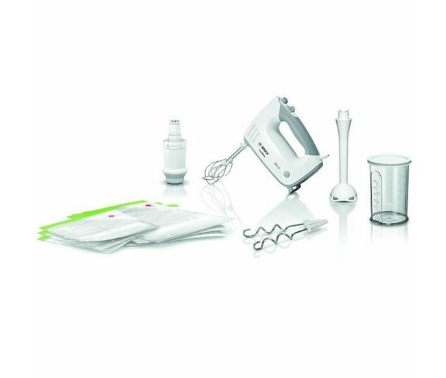 Batidora de Mano Multifunción con Accesorios ErgoMixx Beater Blanco