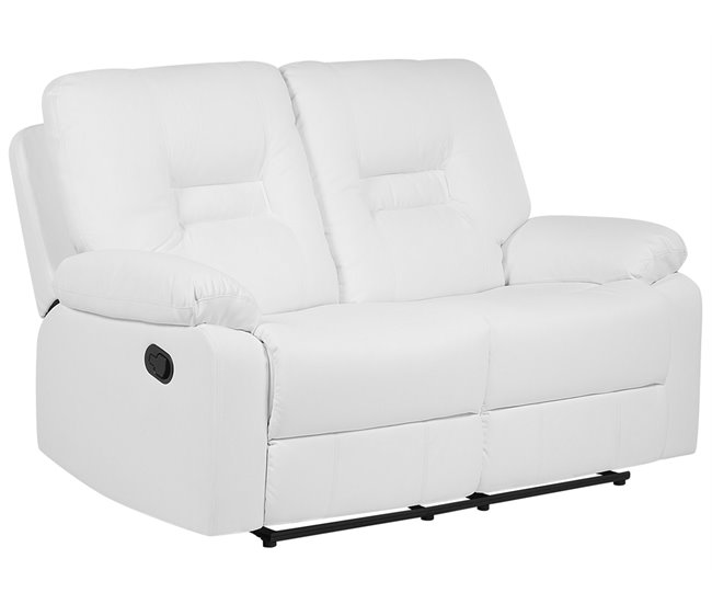 Beliani Conjunto de sofás BERGEN Blanco