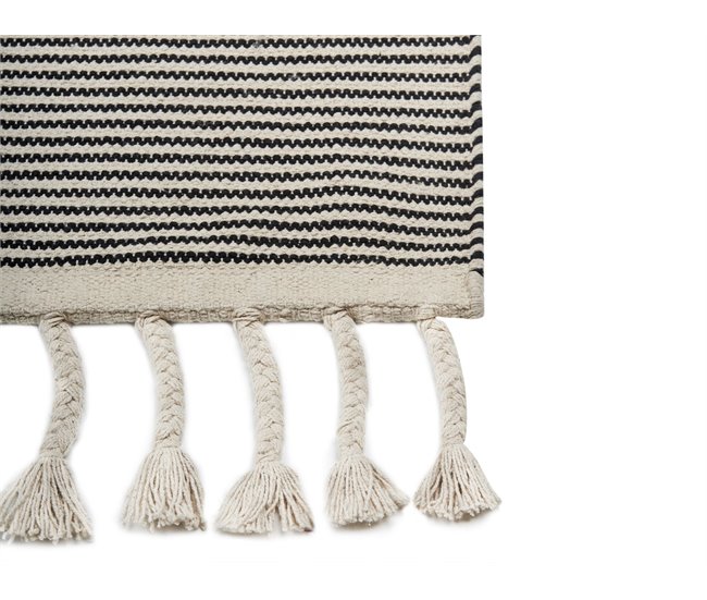 Beliani De pelo corto DOKUZ 160x230 Beige