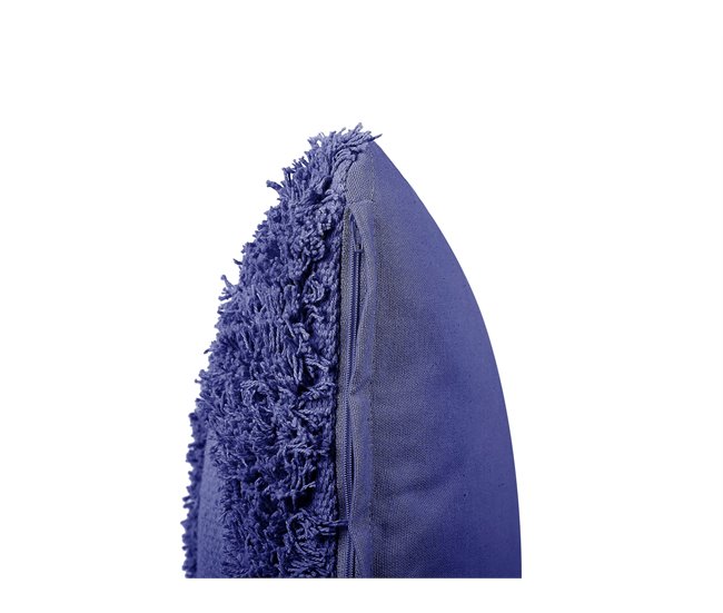 Beliani Cojín decorativo RHOEO 45x45 Azul