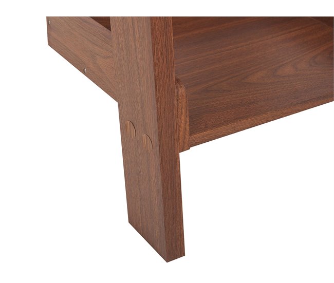 Beliani Librería MOBILE DUO Marron