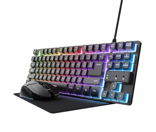 Teclado y Ratón Gaming GXT794 Negro