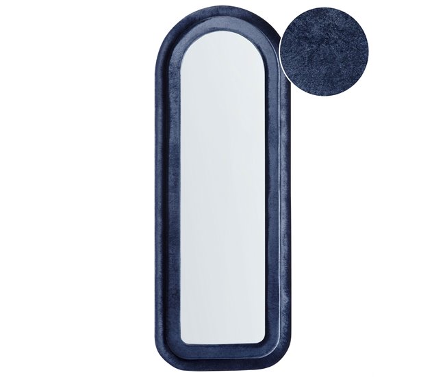 Beliani Espejo CULAN 60x4 Azul