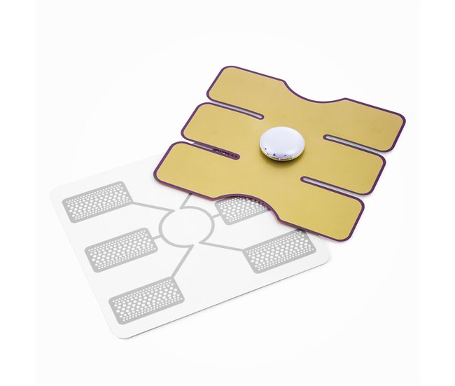Parche Electroestimulador Abdominal IG117407 Amarillo