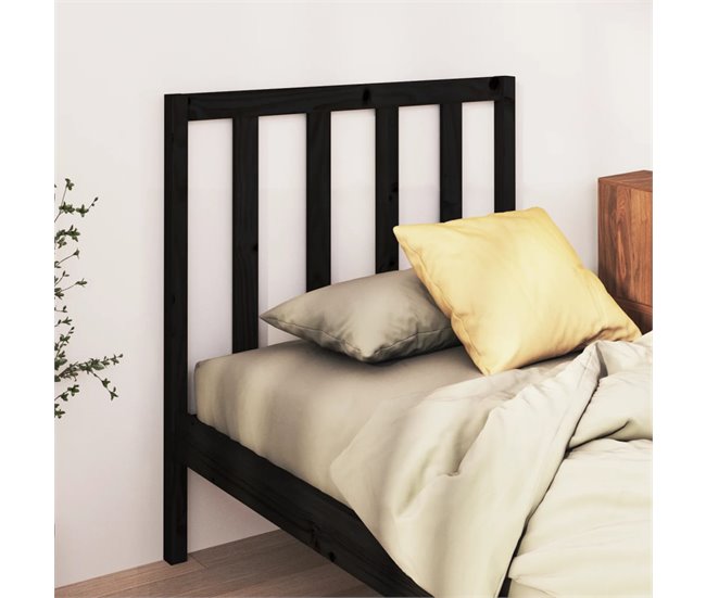 Cabecero cama - Mueble cabecero 96 Negro