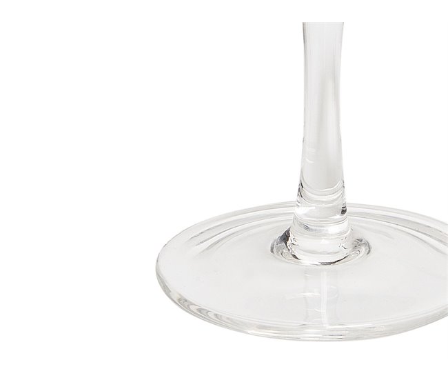 Beliani Cristalería Vidrio QUARTZ Gris Claro