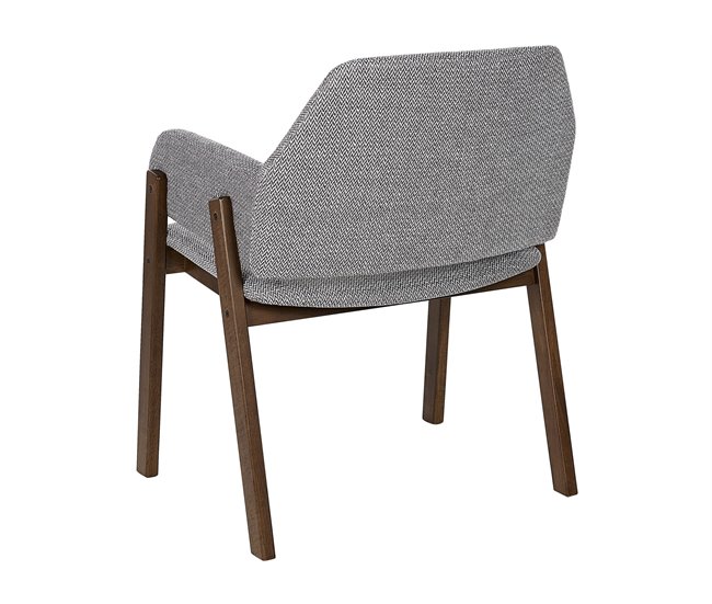 Beliani Silla de comedor ALBION Gris Claro