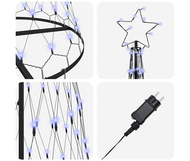 Árbol Navidad - Árbol navideño Azul