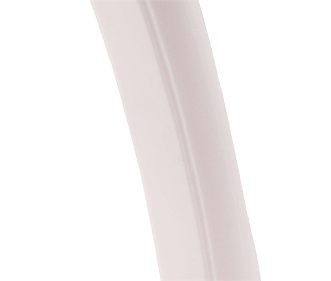 Starmatrix RIO Ducha solar curvada de polietileno 22 litros 2,26m Blanco