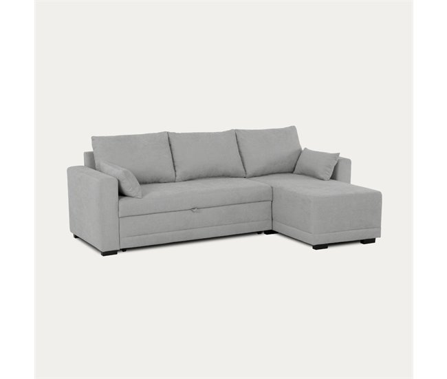 BUDWING Leah Sofá Cama Gris Claro