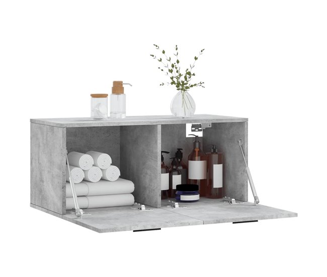 Armario de pared 80 Blanco