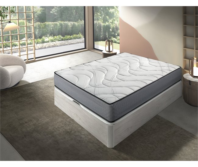 Pack colchón con canapé 150x190cm glaciar XTRA H9 SOMNALIS Glaciar
