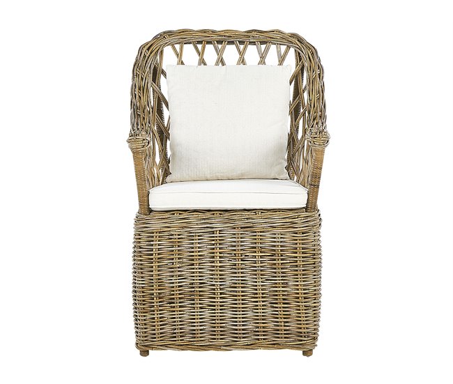 Beliani Conjunto de comedor MAROS/OLBIA Natural