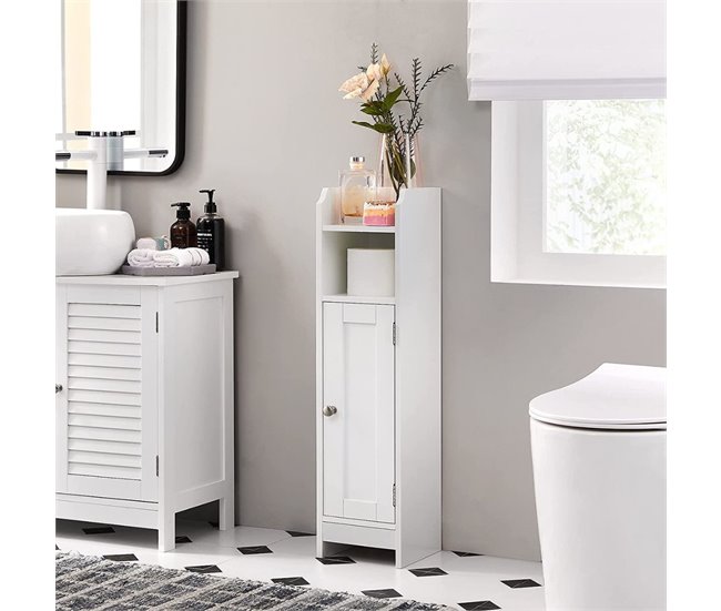 Pequeño mueble de almacenamiento Blanco