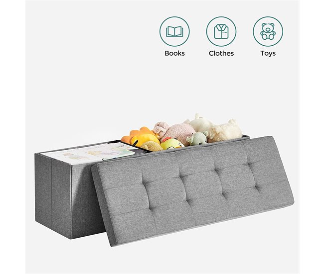 Caja de almacenamiento Gris