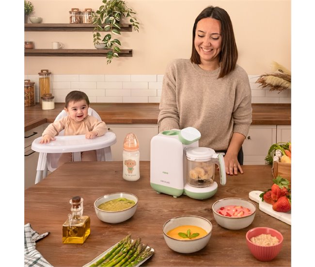 Cecotec Procesadores de alimentos Nana BabyCare FoodProcessor Blanco