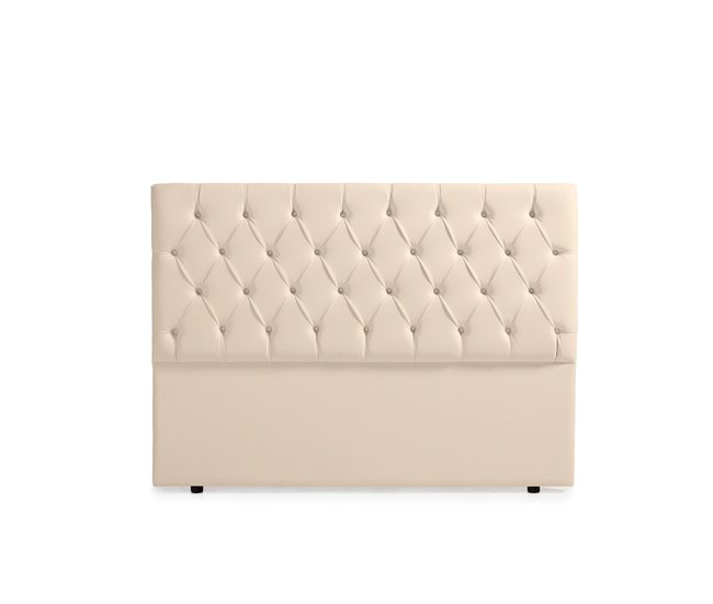 CABECERO TAPIZADO CAPRI POLIPIEL  - Moonia 130 Beige