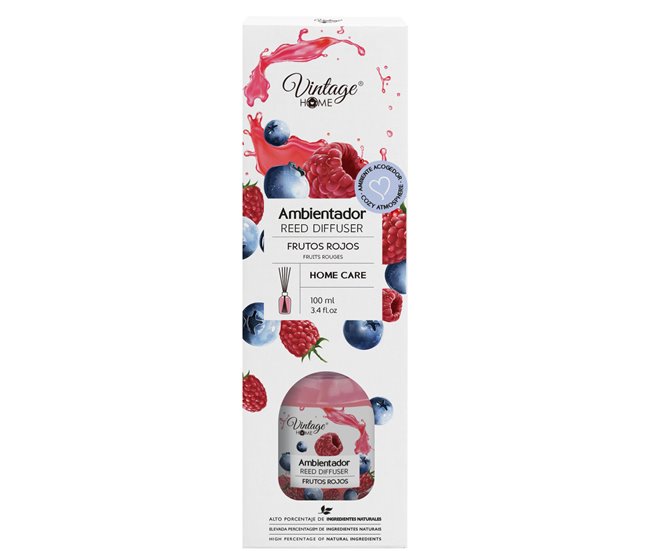 Mikado 100ml marca VINTAGE Rojo