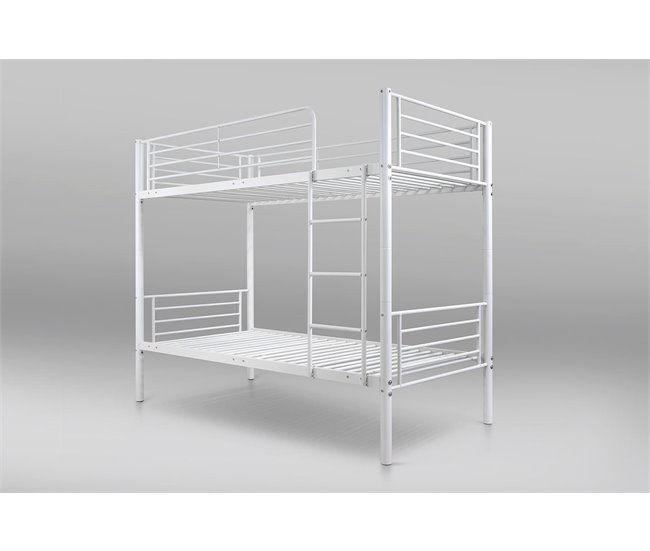 Litera Metalica Doble Cama 201x98 Negro