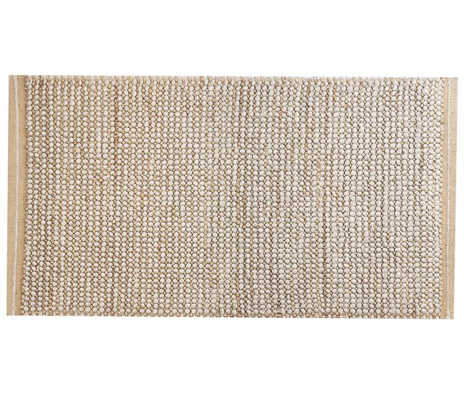 Beliani Alfombra de pelo corto BANOO 80x150 Beige