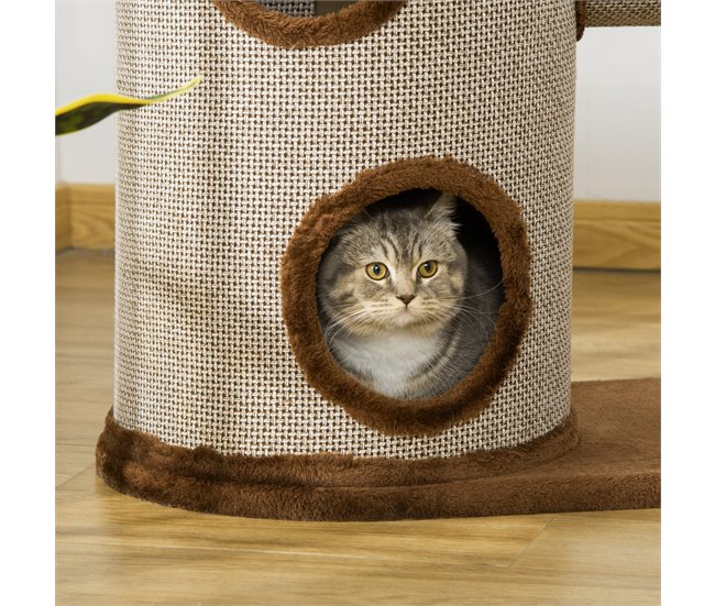 Árbol Rascador para Gatos Marron