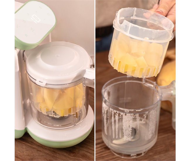 Cecotec Procesadores de alimentos Nana BabyCare FoodProcessor Blanco