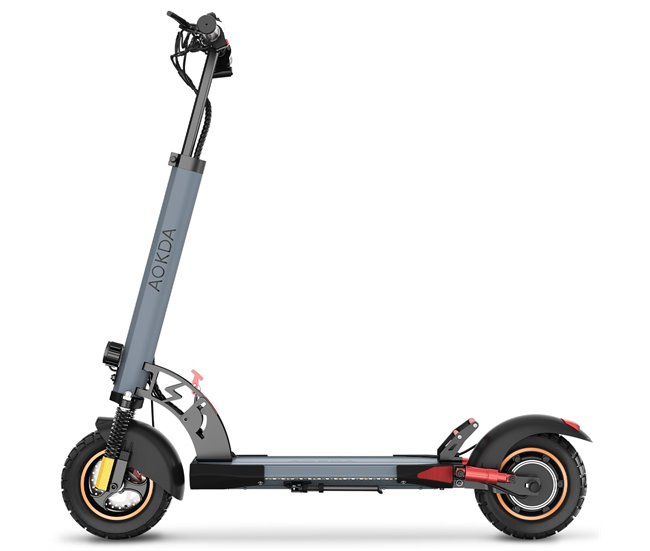 AOKDA AO-A1 Patinete Eléctrico - Motor 250W Batería 48V10AH Gris