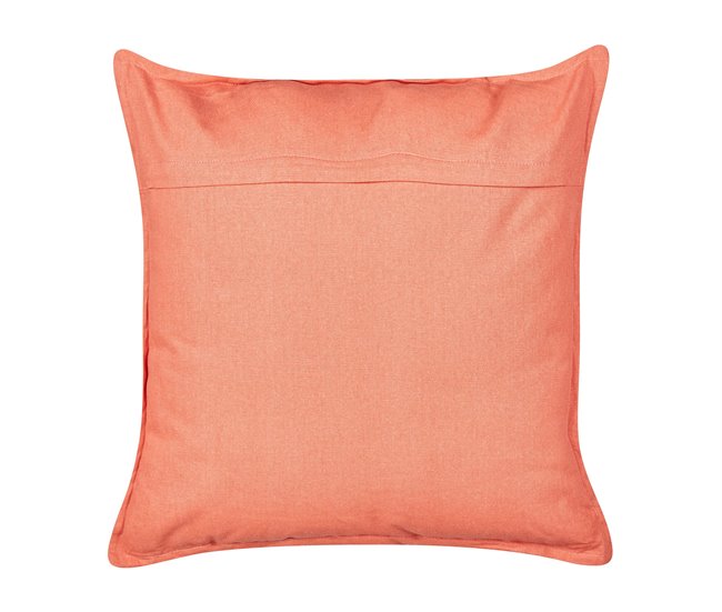 Beliani Cojín decorativo NORI 45x45 Naranja