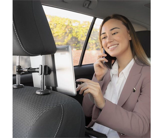 Soporte de Tablet para Coche Negro
