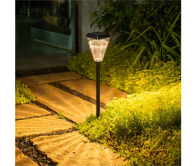 Baliza solar FLY marca ARTECONFORT Negro