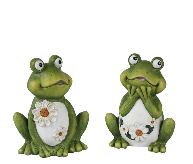 Figura RANA surtido marca DECORIS Verde