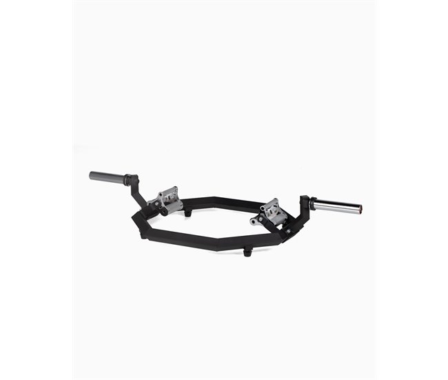 Barra Olímpica Hexagonal Trap Bar - BOOMFIT Negro