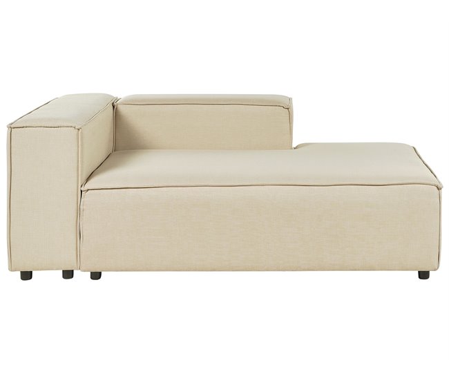 Beliani Chaise longue Lino APRICA Beige