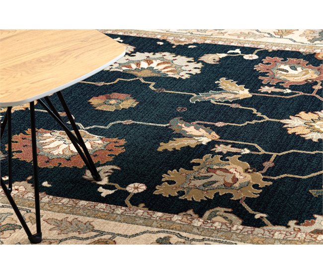 Alfombra de lana POLONIA Loare Marco 170x235 Azul