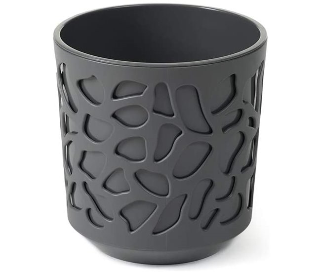 Maceta Duet 250 Mm Gris Oscuro