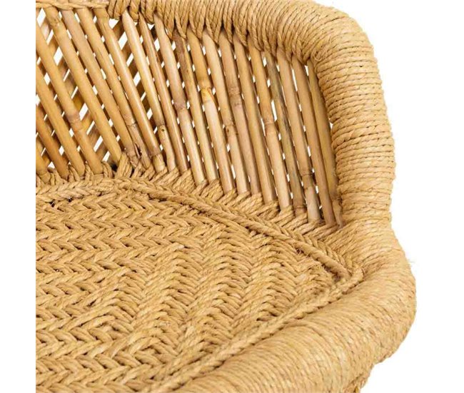 Sofá de bambú Marron