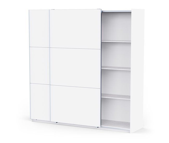 Armario ALHAMBRA puertas correderas Blanco