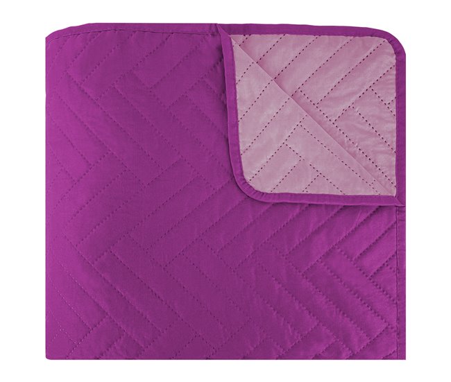 Acomoda Textil - Colcha Bouti Reversible Termosellada y Funda de Cojín 
