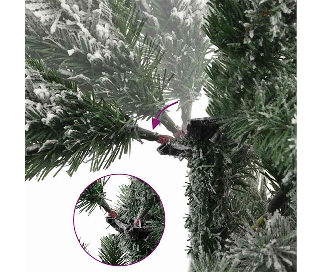 Árbol Navidad - Árbol navideño Blanco/ Verde