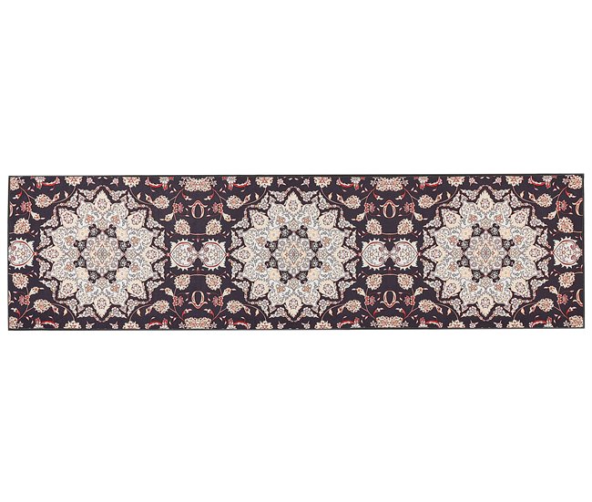 Beliani Alfombra de pelo corto ARITAS 80x300 Negro