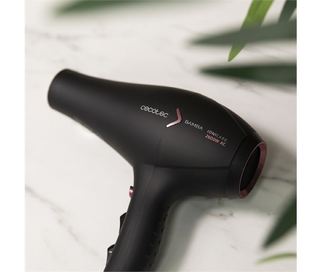 Secador IoniCare 5350 PowerShine Fire Cecotec Negro