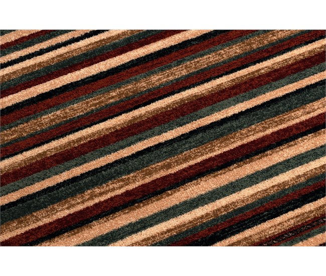 Alfombra de lana KASHQAI 4356 300 Étnico 67x130 Terracota