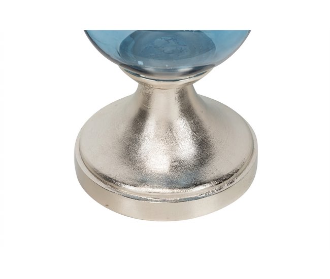 Florero Aluminio Adda Home Azul