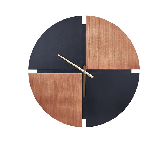 Beliani Reloj de pared ARAMON Marron