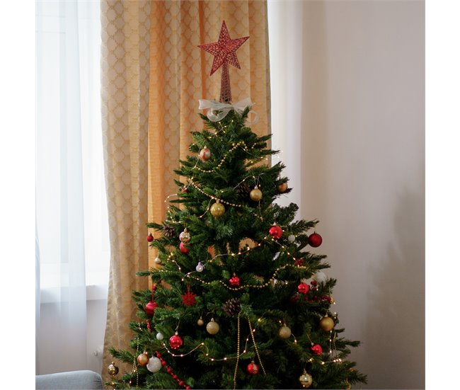 Estrella de cresta Rojo