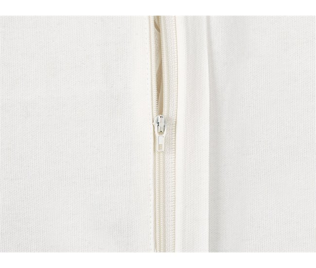 Beliani Cojín decorativo ROCKWEED Blanco