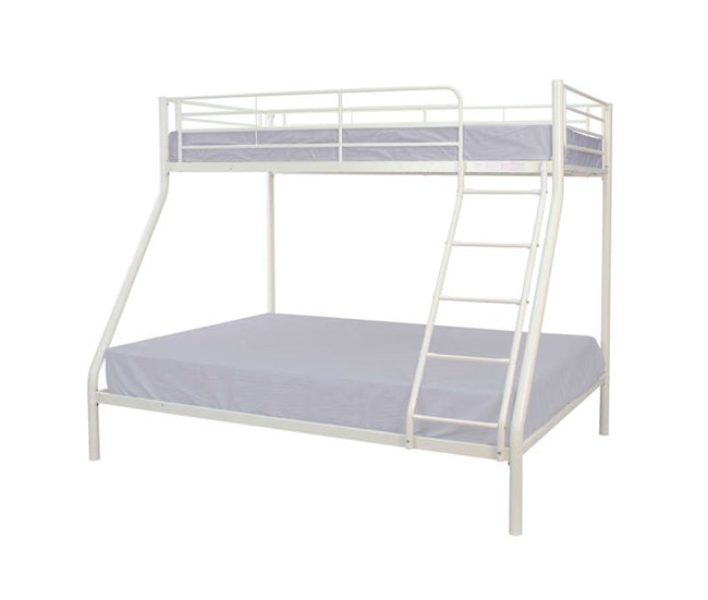 Litera O'Neil de 90x190 y 140x190 cm color blanco Blanco