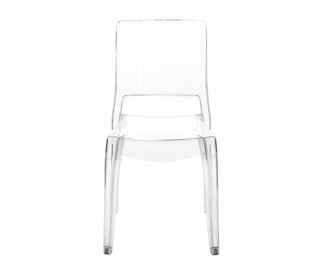 Beliani Silla para eventos WESTBRIDGE Transparente