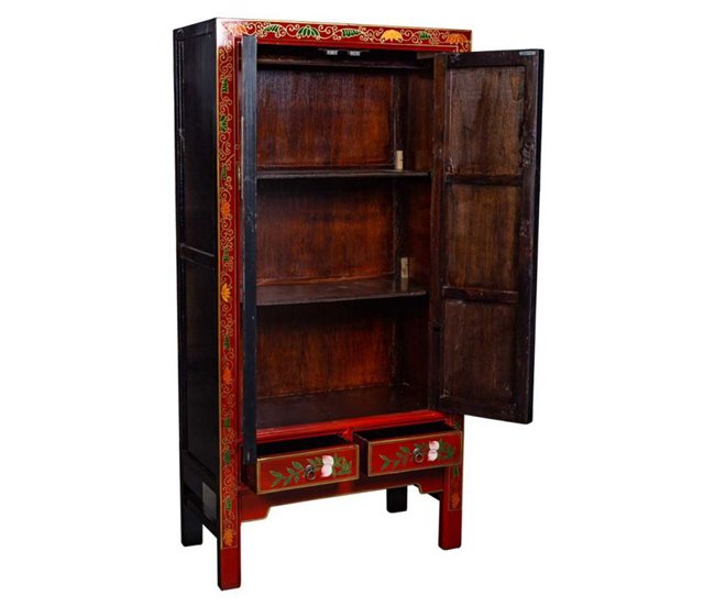 Armario de madera Rojo